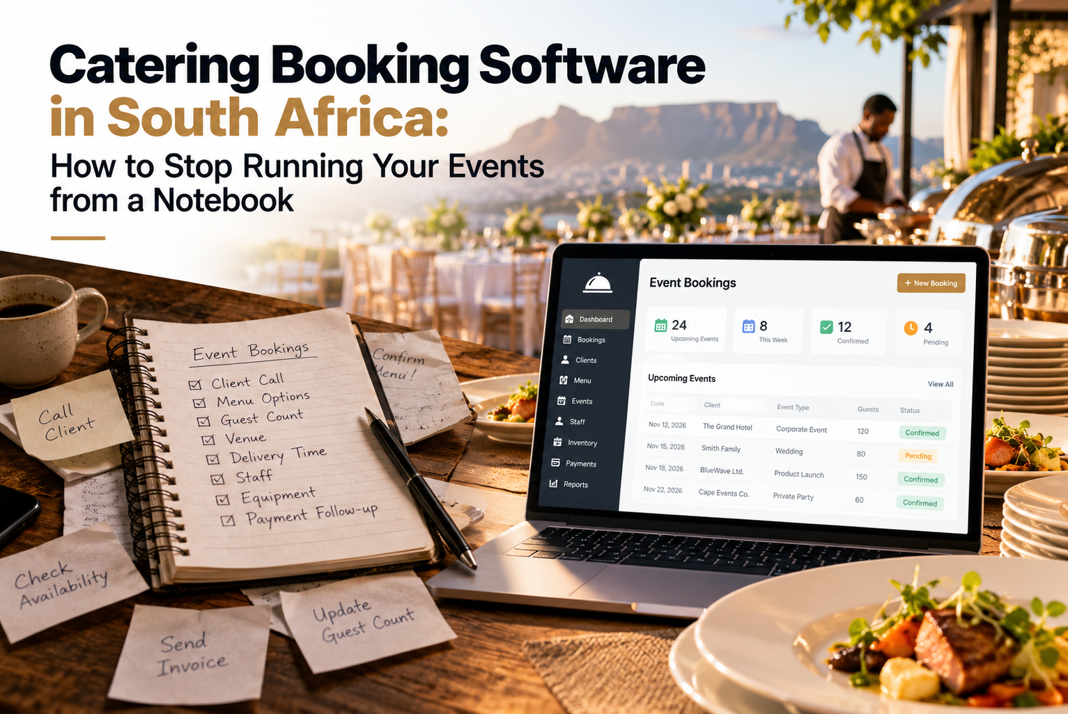 Catering Booking Software in South Africa