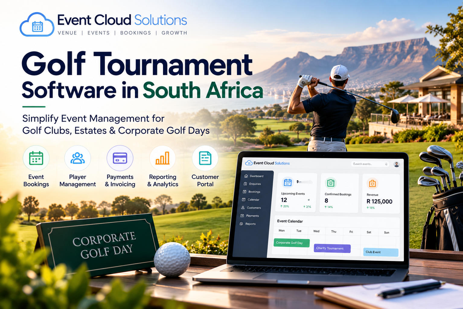 golf tournament software in south africa