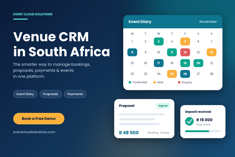 venue CRM in South Africa